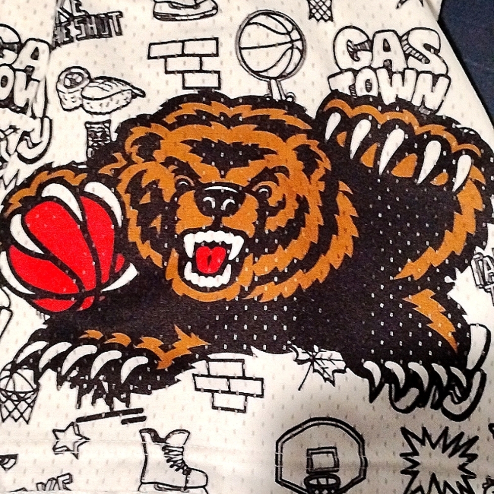 NEW Mitchell & Ness Vancouver Grizzlies Hardwood Classics Swingman Shorts size L